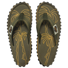 Pánské žabky Gumbies Palm Leaf Khaki