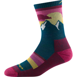 Dámské ponožky Darn Tough Sunset Ledge Micro Crew Lightweight With Cushion