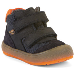 Dětské celoroční barefoot boty Froddo Ollie Lumi Tex Dark Blue