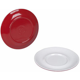 Podšálek Bo-Camp Saucer Melamine 2-tone červený