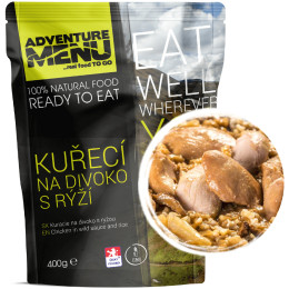 Hotové jídlo Adventure Menu Kuřecí na divoko s rýží 400g