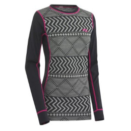 Dámské triko Kari Traa Kryss LS-ebony
