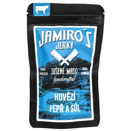 Sušené maso Jamiro´s Jerky Hovězí Pepř a Sůl 50 g