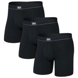 Pánské boxerky Saxx Essential Cotton Boxer Brief Fly 3Pk
