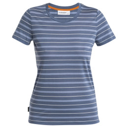 Dámské triko Icebreaker Women Wave SS Tee Stripe