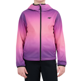 Dětská softshellová bunda 4F Softshell Jacket F603 Multicolour 3 Allover