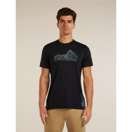 Pánské funkční triko Icebreaker Merino Blend 125 Cool-Lite™ Sphere SS Tee Beta