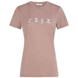 Dámské triko Icebreaker Women Merino 150 Tech Lite SS Tee Snow Day