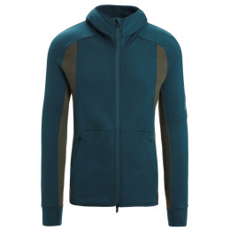 Pánská funkční mikina Icebreaker Merino Quantum ZoneKnit™ LS Zip Hoodie
