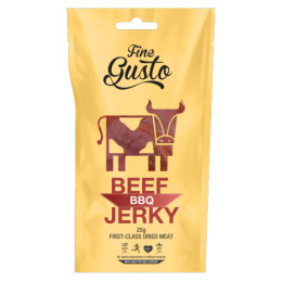 Sušené maso Fine Gusto Hovězí Jerky BBQ 25g