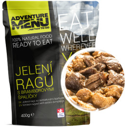 Hotové jídlo Adventure Menu Jelení ragú s bram. špalíčky 4