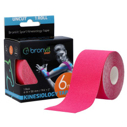 Tejpovací páska BronVit Sport Kinesio Tape classic 5 cm x 6m