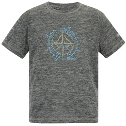 Dětské triko Regatta Alvarado Black Marl