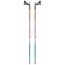 Dámské trekové hole TSL Trail Carbon 4 Cork Cross Sky