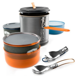 Sada nádobí GSI Outdoors Halulite Dualist HS