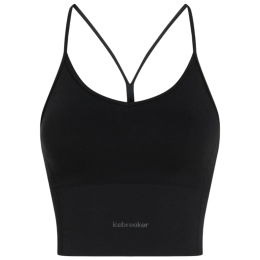 Sportovní podprsenka Icebreaker Merino Blend 260 Seamless Rib Strappy Tank