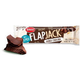 Tyčinka Emco Flapjack hořká čokoláda 45g
