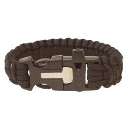 Náramek Yate Paracord s píšťalkou a křesadlem