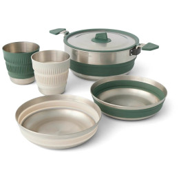 Sada nádobí Sea to Summit Detour Stainless Steel One Pot Cook Set 5 Piece