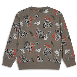 Dětská mikina LEGO® Official Merchandise Lwsian 715 Brown