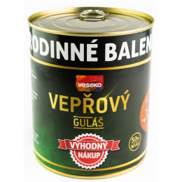 Vepřový guláš Veseko 800 g