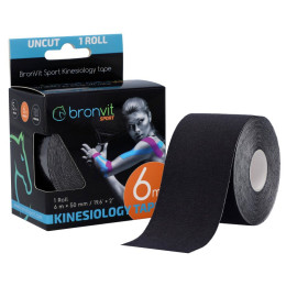 Tejpovací páska BronVit Sport Kinesio Tape classic 5 cm x 6m