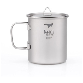 Hrnek Keith Titanium Single-Wall Titanium Mug 450 ml