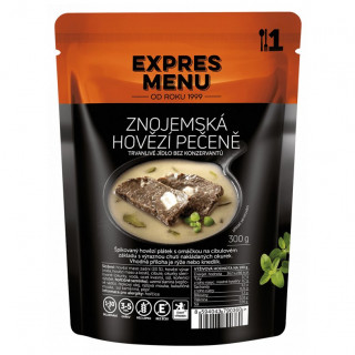 Hotové jídlo Expres menu Znojemská hovězí pečeně 300 g