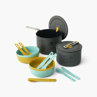 Sada nádobí Sea to Summit Frontier UL Two Pot Cook Set 4P 14 Piece