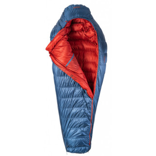 4camping.cz - Péřový spacák Patizon DPRO 890 S (156-170 cm) - Levý / modrá/červená