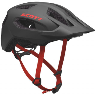 4camping.cz - Cyklistická helma Scott Supra - šedá/červená
