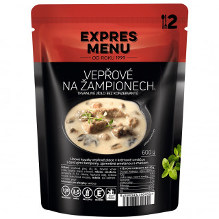 Jídlo Expres menu Vepřové na žampionech 600g