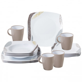 4camping.cz - Sada nádobí Brunner Khadi Melamine Set - bílá