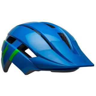4camping.cz - Dětská cyklistická helma Bell Sidetrack II Child - 47-54 / modrá/zelená