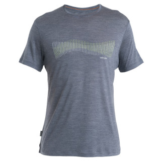 Pánské funkční triko Icebreaker Men Merino 125 Cool-Lite™ Sphere III SS Tee Terrain Lines