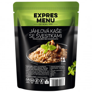 Jídlo Expres menu Jáhlová kaše se švestkami