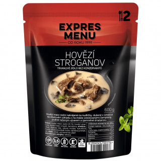 Jídlo Expres menu Hovězí Stroganoff 600g