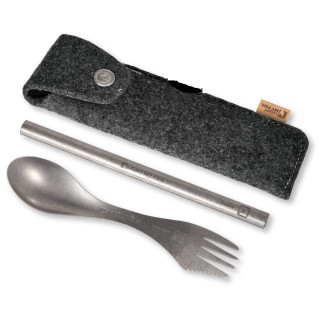 Příbor Light My Fire Spork´n Straw Kit Titanium