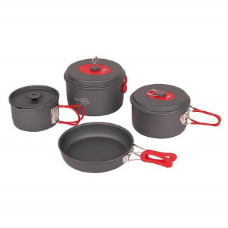 4camping.cz - Sada nádobí Bo-Camp Cookware set Explorer XL - šedá