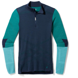 Dámské funkční triko Smartwool W Intrknt Thrml Mrn Bl Colorbl 1/4 Zip