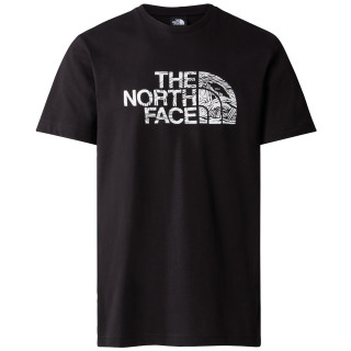 4camping.cz - Pánské triko The North Face M S/S Woodcut Dome Tee - L / černá