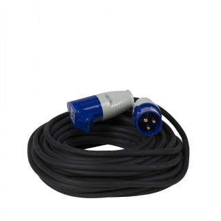 4camping.cz - Prodlužovací kabel Gimeg elektra Karavan prodlužovačka 20m - černá/modrá
