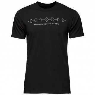 Pánské triko Black Diamond M Bd Icon Full Moon Ss Tee