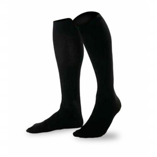 Podkolenky Cabeau Bamboo Compression Socks - Black Small