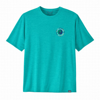 4camping.cz - Pánské triko Patagonia M's Cap Cool Daily Graphic Shirt - XL / světle modrá