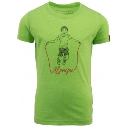 Dětské triko Alpine Pro Zakaro zelené