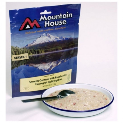 Jídlo Mountain House Ovesná kaše s malinami 112 g
