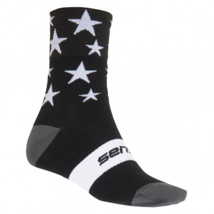 Ponožky Sensor Stars černé/bílé