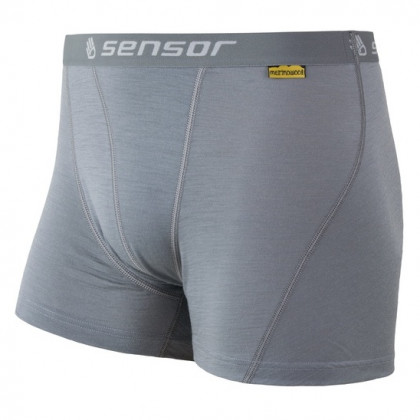 Pánské boxerky Sensor Merino Wool Active šedé 
