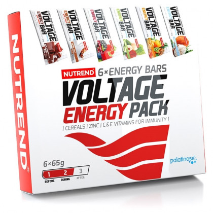 Dárkové balení Nutrend Voltage Energy Bar 6 pack